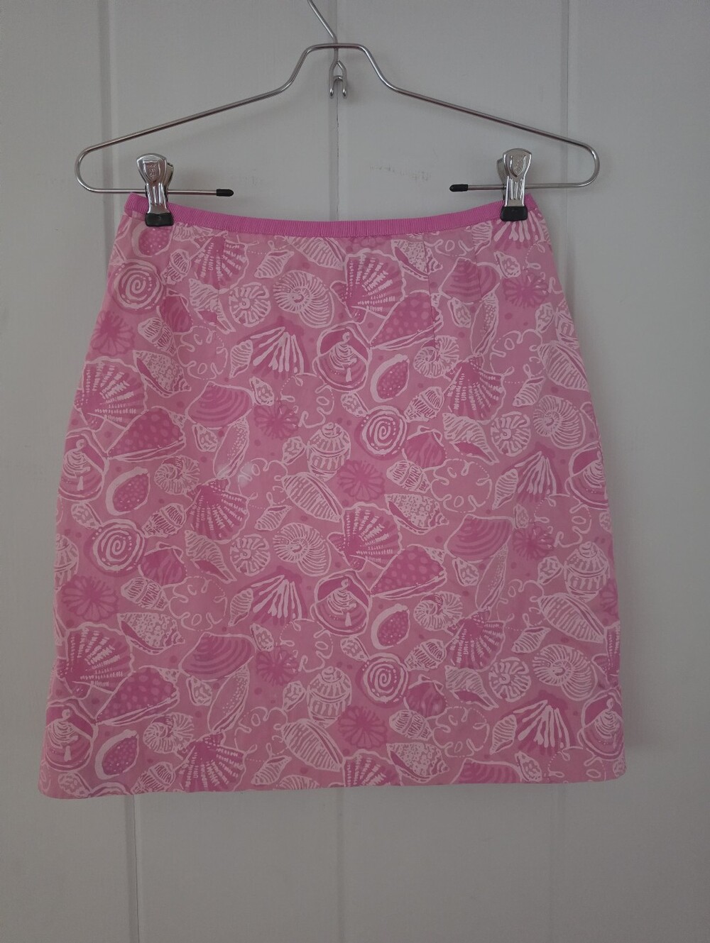 Vintage Lilly Pulitzer Pink Shell Skirt